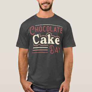T-shirt Dessert de gâteau au chocolat délicieux sucré