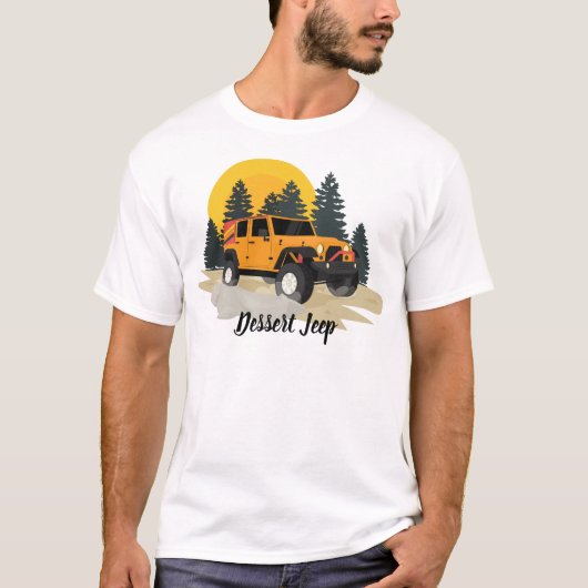 T-shirt Dessert Jeep (Devant)