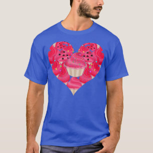 T-shirt Dessert Love Foodie Cuisson Frosting Cupcake