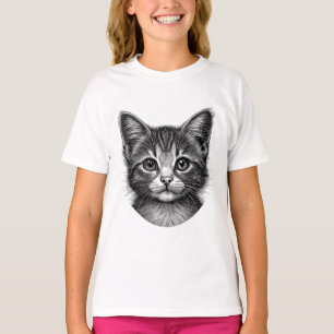 T-shirt Dessin adorable de Young Cat