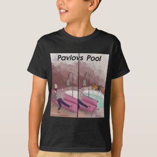 T-shirt Dessin amusant de la piscine de Pavlov