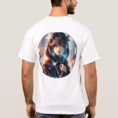 T-shirt Dessin animé amusant (Dos)