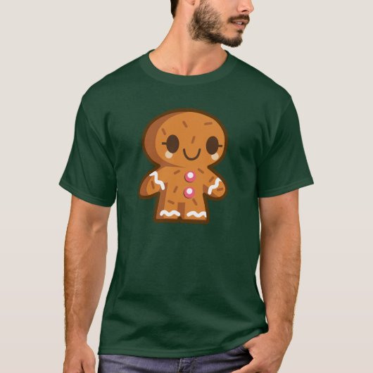 T-shirt dessin animé de Gingerman (Devant)