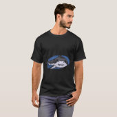 T-shirt Dessin animé de requin (Devant entier)
