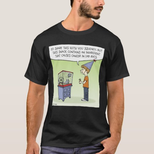 T-shirt Dessin animé d'enfant qui grignote (Devant)