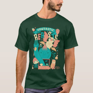 T-shirt Dessin animé Fantastique Beasts With Newt Scamande