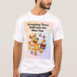 T-shirt Dessin animé festif et drôle
