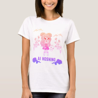 T-shirt dessin animé mignon ai hoshino