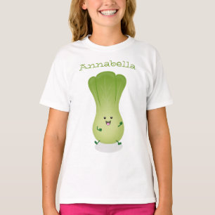 T-shirt dessin animé mignon de bok choy