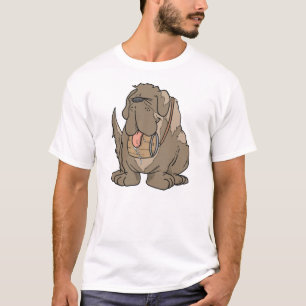 T-shirt dessin animé st bernard