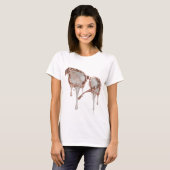 T-shirt Dessin ART ABSTRAIT Argent Clair (Devant entier)