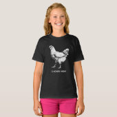 T-shirt Dessin blanc (Devant entier)