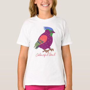 T-shirt Dessin d'âme coloré
