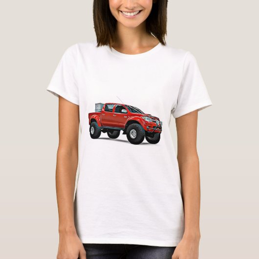 T-shirt Dessin de camion Hilux Explorer (Devant)