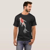 T-shirt Dessin de carpe (Devant entier)