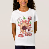 T-Shirt Dessin de chien (Devant)