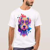 T-shirt Dessin de chien (Devant)