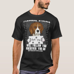 T-shirt Dessin de chien beagle