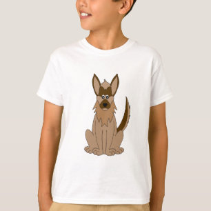 T-shirt Dessin de chien Extraordinaire berger allemand