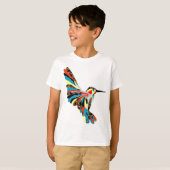 T-shirt dessin de colibri (Devant entier)