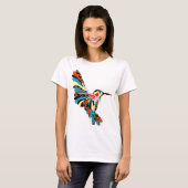 T-shirt dessin de colibri (Devant entier)