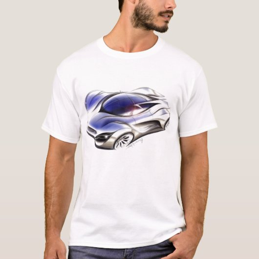 T-shirt Dessin de concept de Mazda Furai (Devant)