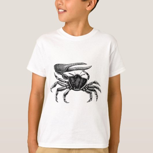 T-shirt Dessin de crabe violoniste (Devant)