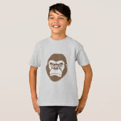 T-shirt Dessin de dessin de Gorilla (Devant entier)