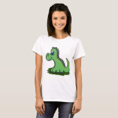 T-shirt dessin de dinosaurio (Devant entier)