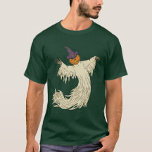 Dessin de fantôme à tête de citrouille pour Hallow