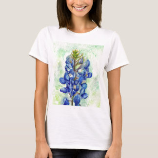 T-shirt Dessin de fleur sauvage de Bluebonnet de Texas