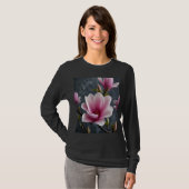 T-shirt dessin de fleurs (Devant entier)