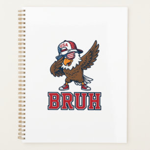 T-Shirt Dessin de gravure vintage de l'aigle patri