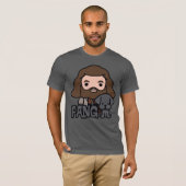 T-shirt Dessin de Hagrid et Fang (Devant entier)