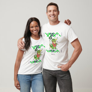 T-shirt Dessin de Hipster Gator - Mug d'art branché Alliga