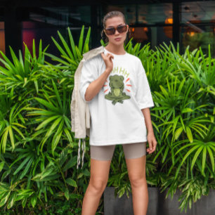 T-shirt Dessin de la grenouille de méditation