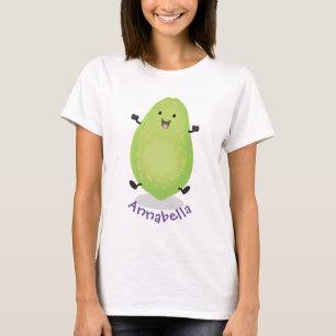 T-shirt dessin de la patte papaye de Cute kawaii