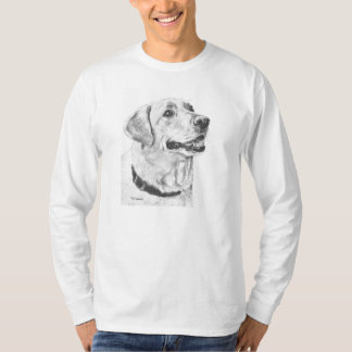 T-shirt Dessin de labrador retriever