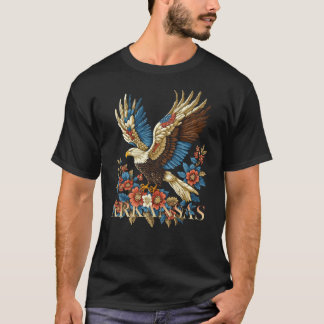 T-shirt Dessin de l'aigle de l'Arkansas Pride