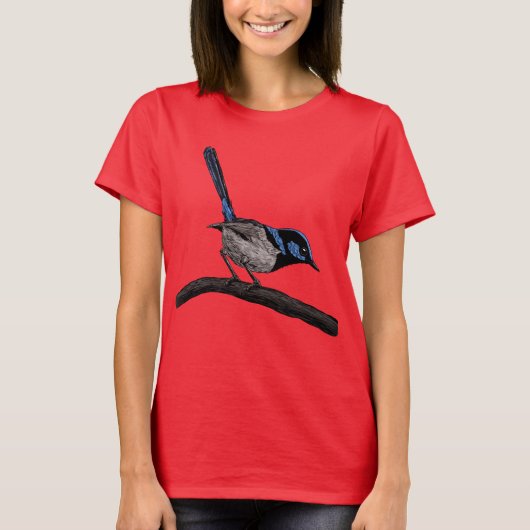 T-shirt Dessin de lin (Devant)