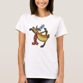 T-shirt Dessin de Moose Dancing | choisir la couleur arriè (Devant)