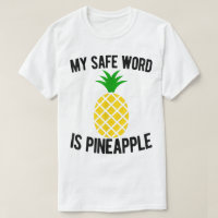 Dessin de mot de passe sûr ananas drôle