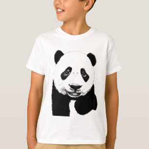 T-shirt Dessin de panda