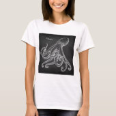 T-shirt Dessin de pieuvre (Devant)