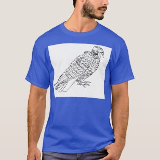 T-shirt Dessin de pigeon au crayon réaliste 1