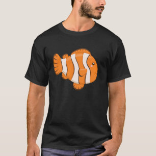 T-shirt Dessin de poisson clown pour enfants mignon bébé p
