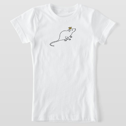 T-Shirt dessin de roi des rats (Poser)
