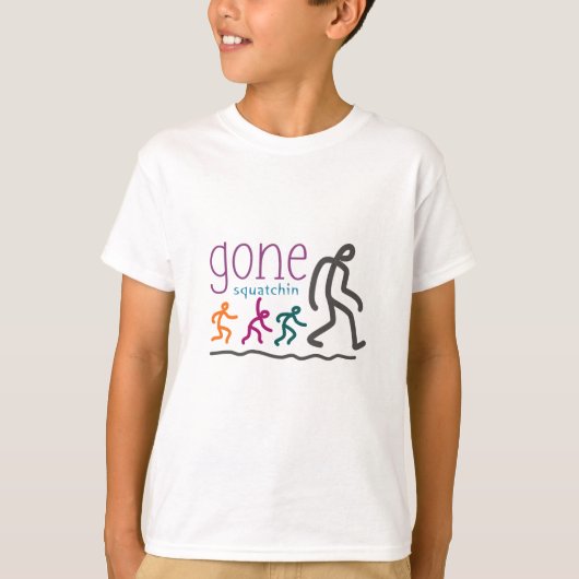 T-shirt Dessin de Squatchin (Devant)