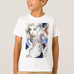 T-shirt Dessin de stylo d'encre de séraphin