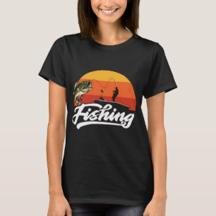 T-shirt Dessin de super-héros pêcheur